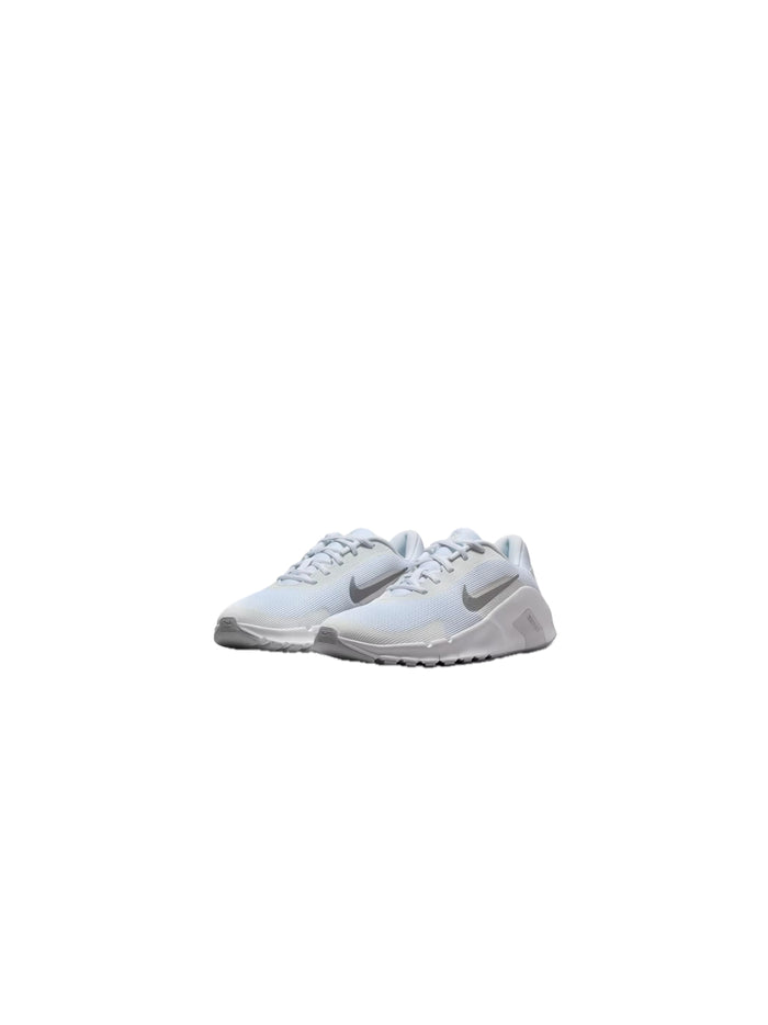 W Nike Flex Train - White Metallic Silver-2