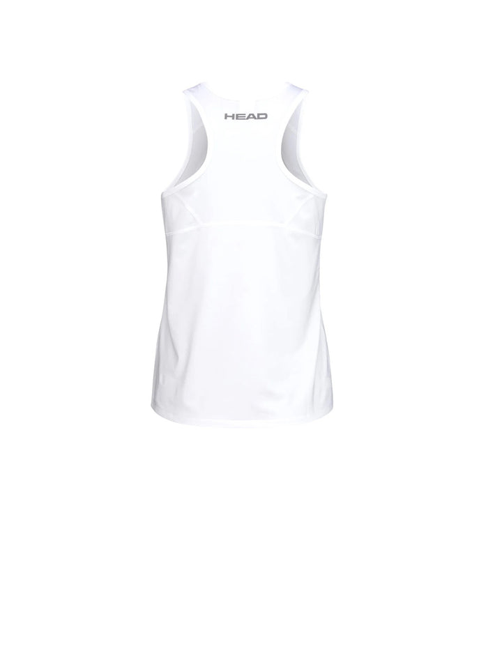 Club 22 Tank Top Women - White-2