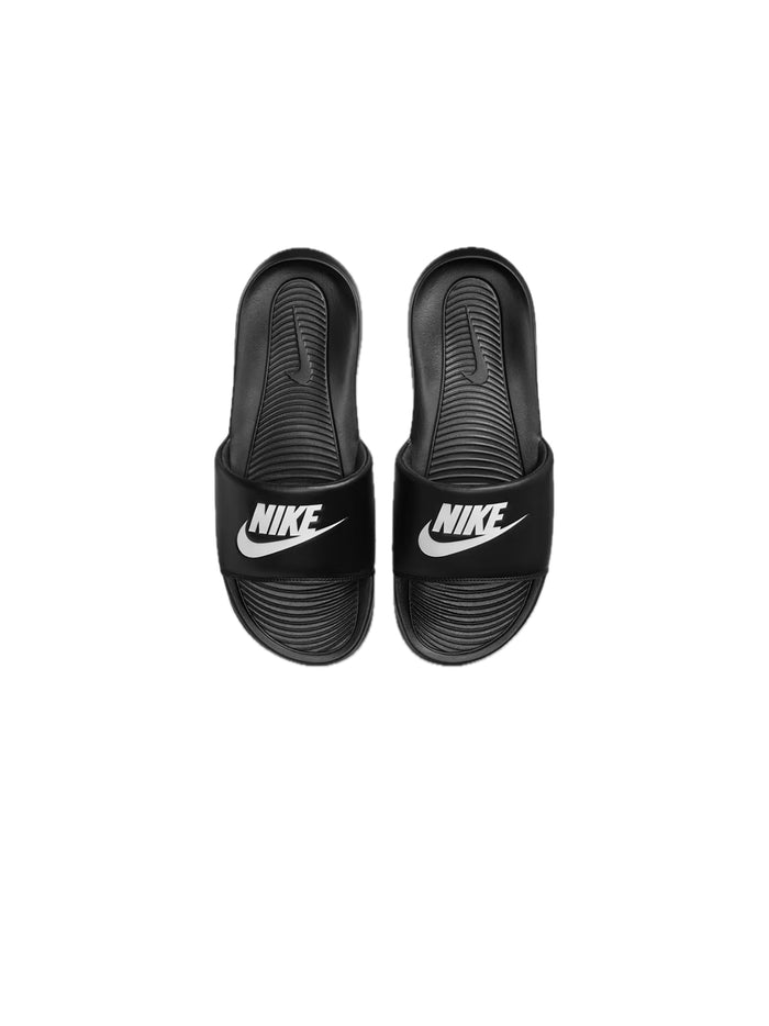 Nike Victori One Slide - Black White-2