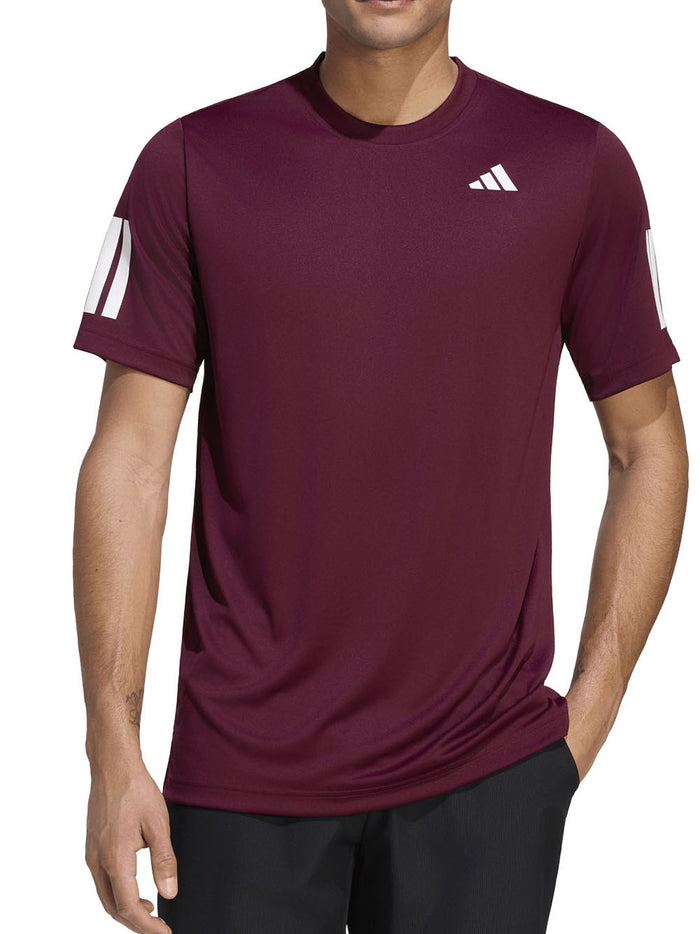 Club 3Str Tee - Maroon