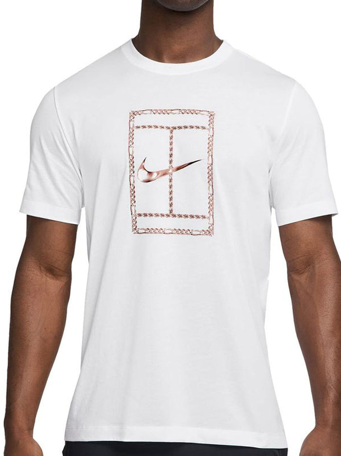 Nikecourt Men's Dri-Fit Tennis T-shirt - White