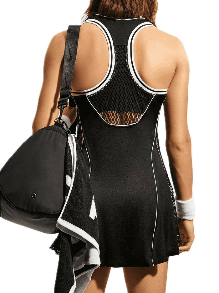 Nike Court Slam Women's Tennis - Black White-2
