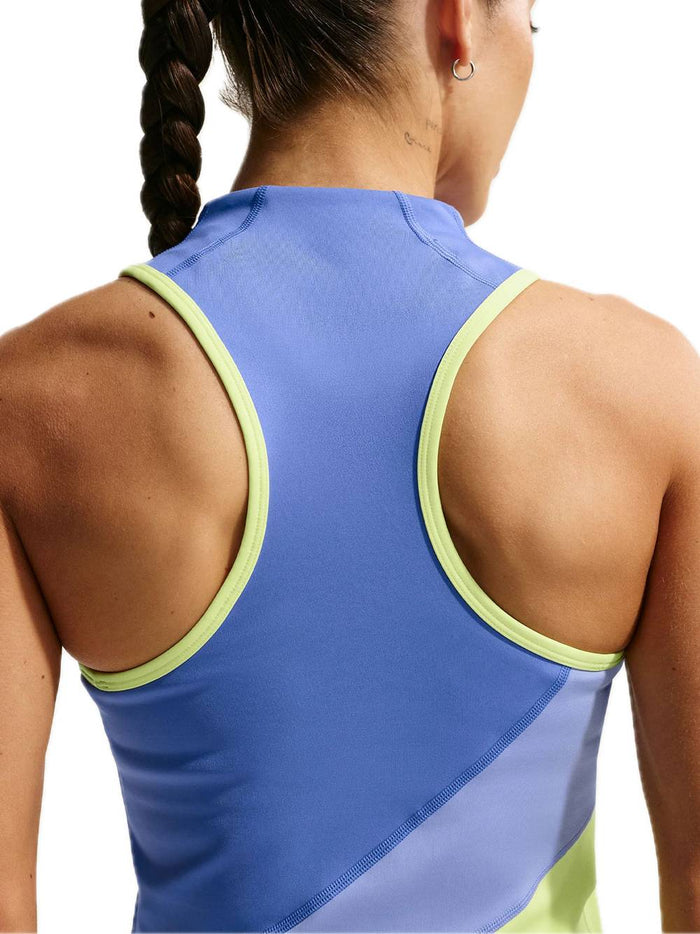 W Nkct Df Slam Tank Oz - Sapphire Light Thistle White-2