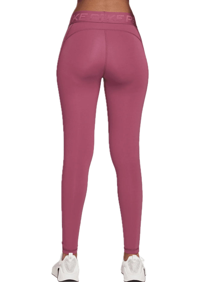 Nike Pro Women's Mid-Rise - Sweet Beet White-2