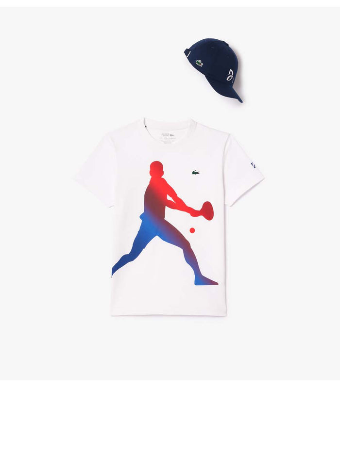 Set T-shirt E Cappellino Lacoste Tennis X Novak Djokovic