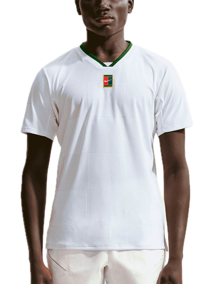 T-Shirt Nike M Wmb Carlos - White Green-1