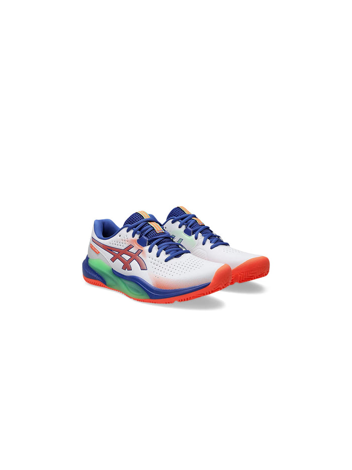 Gel Challenger 15 Padel - White Vivid Coral-2