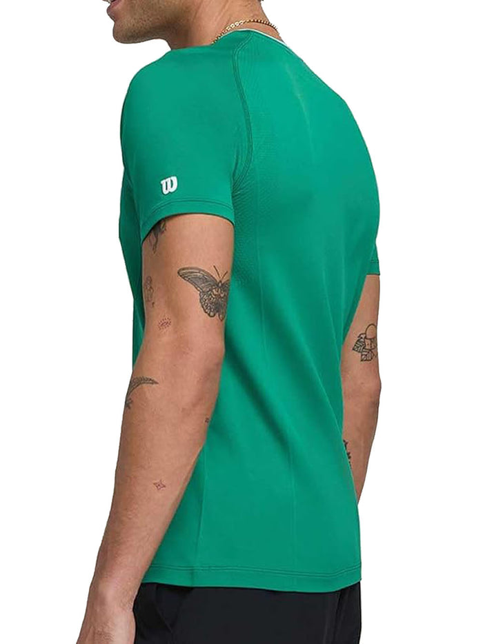 M Team Seamless Crew - Green-3