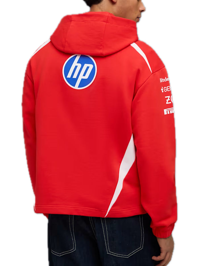 Sf Replica Drivers Authentic Hoodie - Puma Red-2