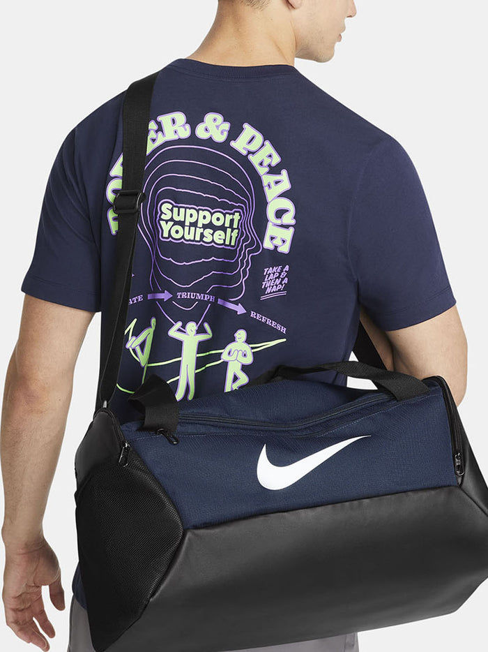 Nike Brasilia Training Duffel Bag - Midnight Blue-3