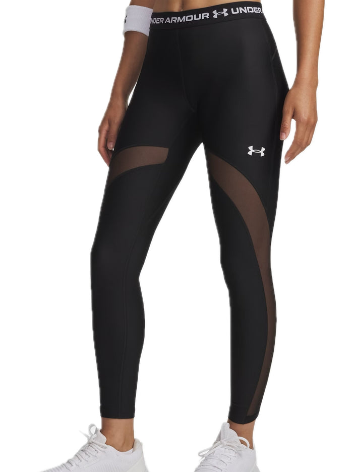 Heatgear Mesh Leggings - Ultimate Black