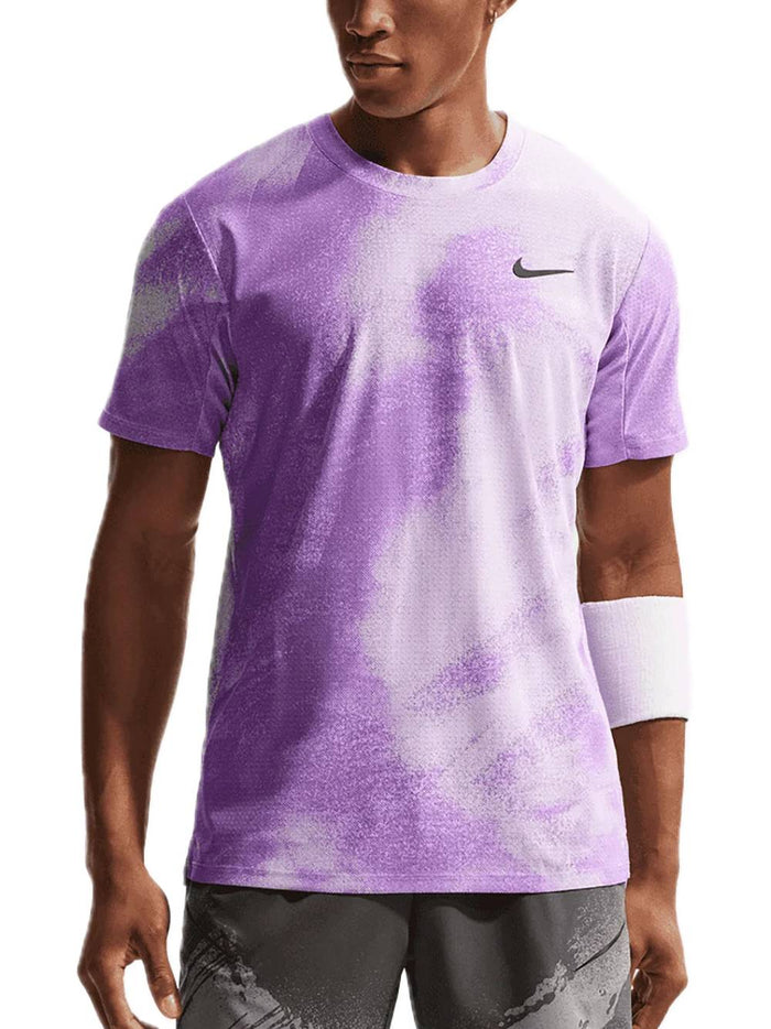 Nike Court Slam Men's Dri-Fit Adv Tee - Violet-1