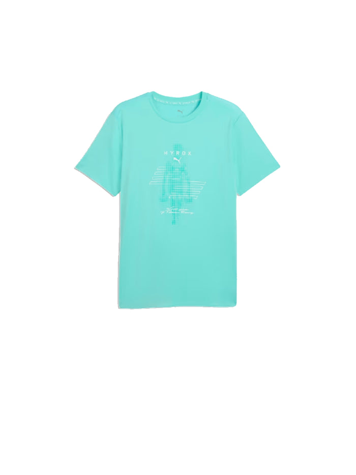 M Puma x Hyrox Cloudspun Tee - Intense Mint
