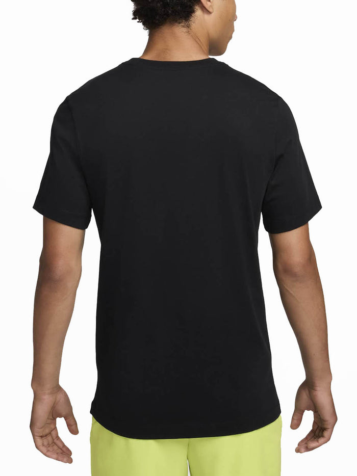 NikeCourt Men's Tennis T-shirt - Black-2