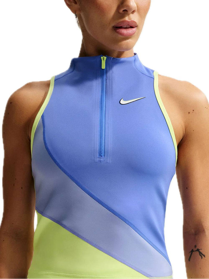 W Nkct Df Slam Tank Oz - Sapphire Light Thistle White-3