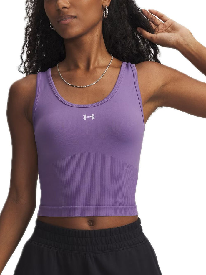 Ua Vanish Seamless Tank - Purple