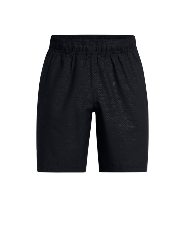 Ua Woven Emboss Short - Black