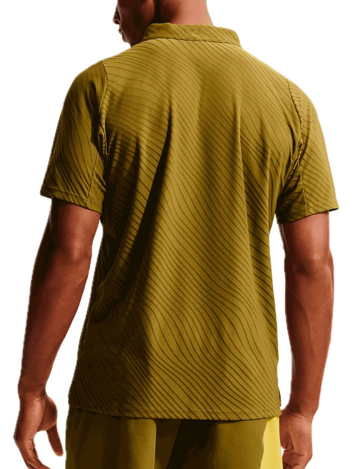 M Nkct Df Adv Slam Polo Mb - Olive Flak White-2