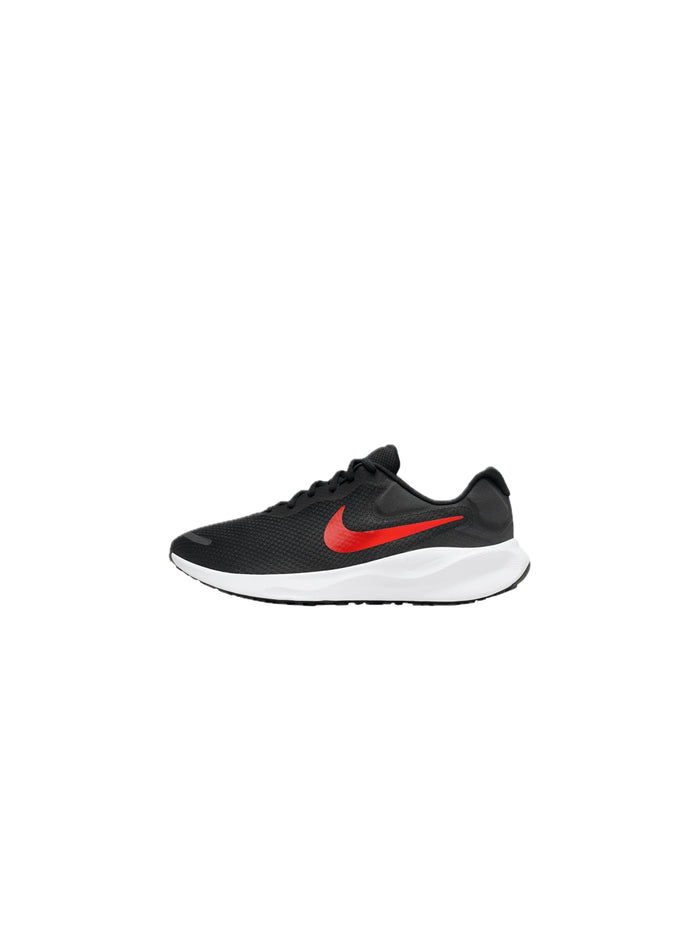 Nike Revolution 7 Men's Road - Black University Red White-2