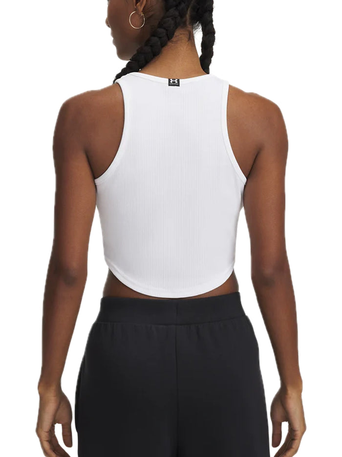 Ua Rival Rib Tank - White-2