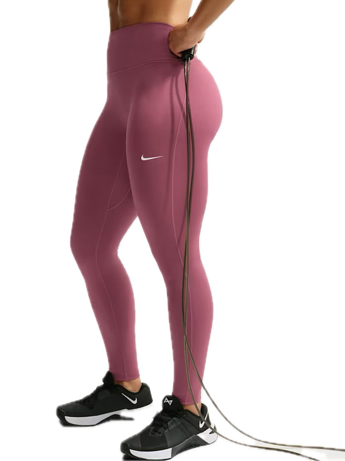 Nike One Seamless Front - Pink Smoke White-2