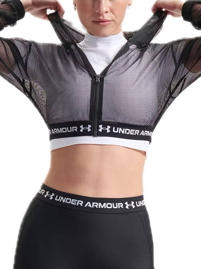 Giacca Traforata Heatgear Mesh Fz - Ultimate Black