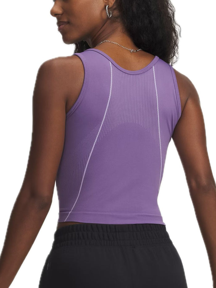 Ua Vanish Seamless Tank - Purple-2