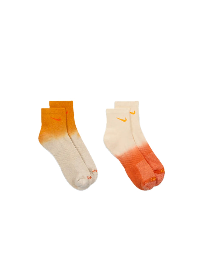 Nike Everyday Plus Cushioned Ankle Socks - Multi Orange