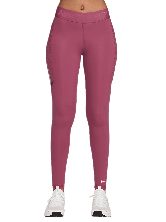 Nike Pro Women's Mid-Rise - Sweet Beet White