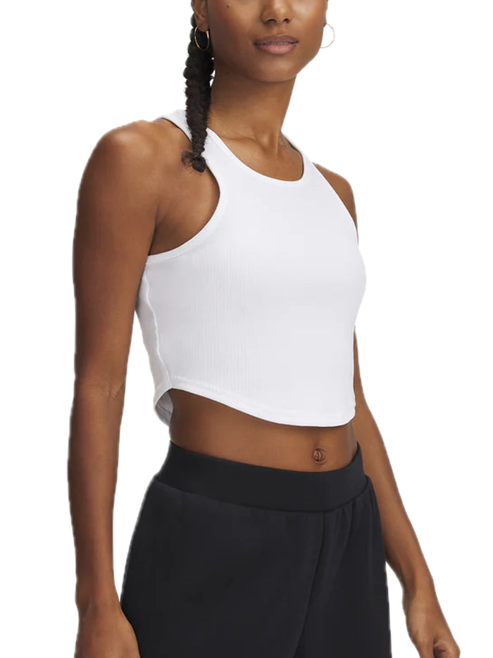 Ua Rival Rib Tank - White-1