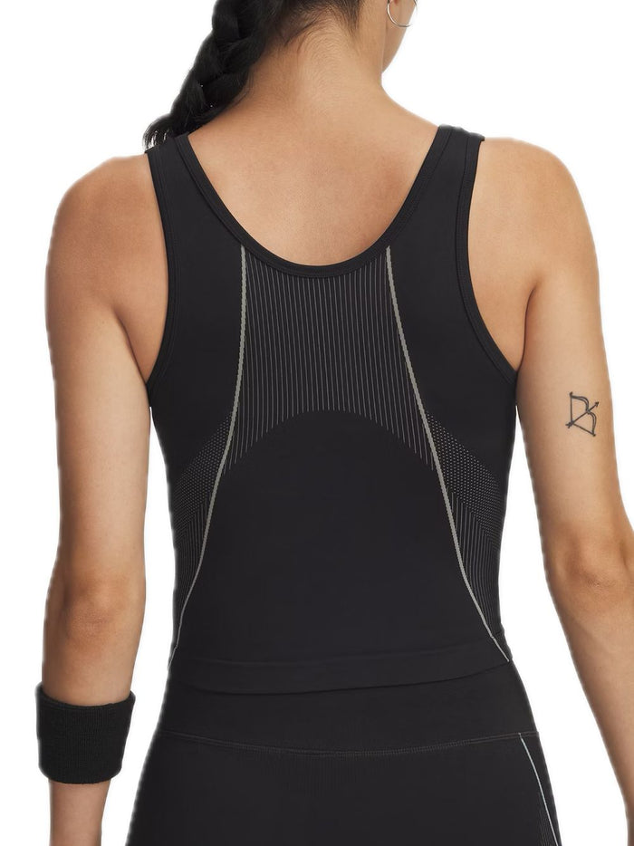Ua Vanish Seamless Tank - Black-2