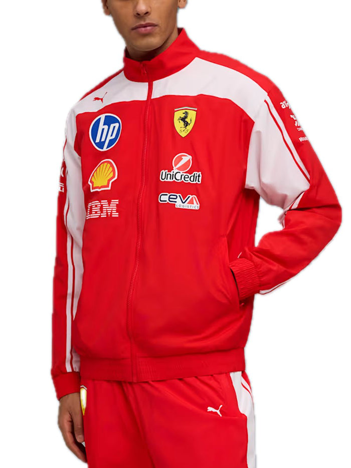 Sf Replica Drivers Authentic Track Jacket - Puma Red-1