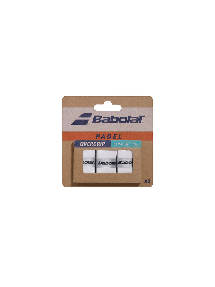 Comfort Padel Overgrip x3 - White-1