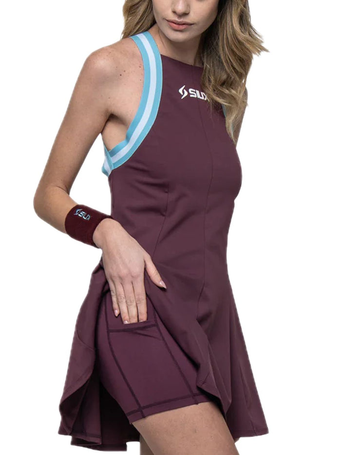Vestido Siux Apex 26 Mujer - Burdeos-2