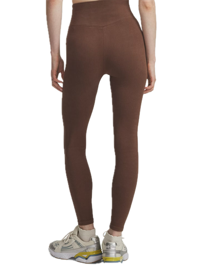 Seamless Cotton Legging - Brown-2
