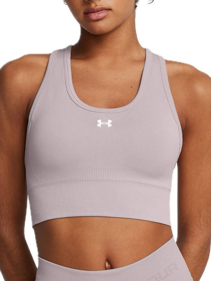 Vanish Seamless Mid Bra - Tetra Gray