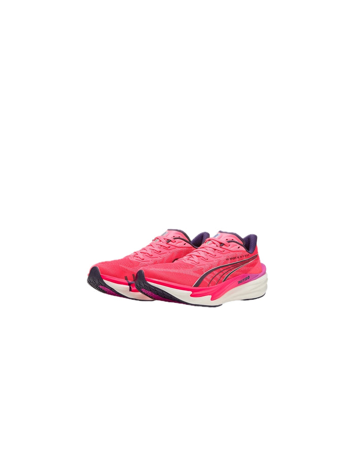 Deviate Nitro 4 Puma X Hyrox - White Electric Orchid Pink-2