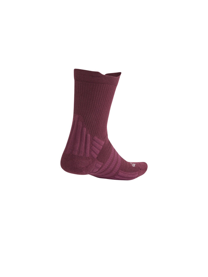 Tennis Crw Sock - Maroon-2