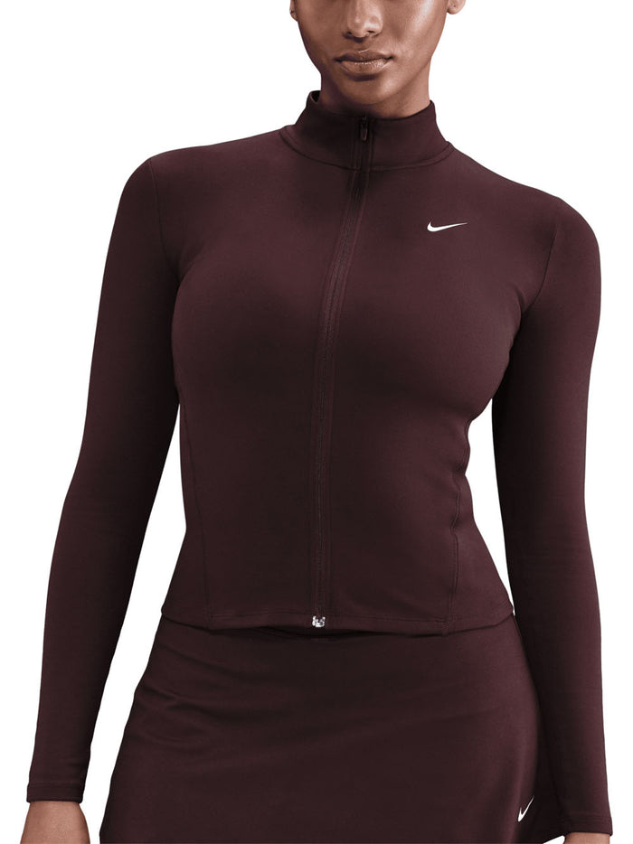 Nike One Fitted Women's Dr-Fit - Burgundy