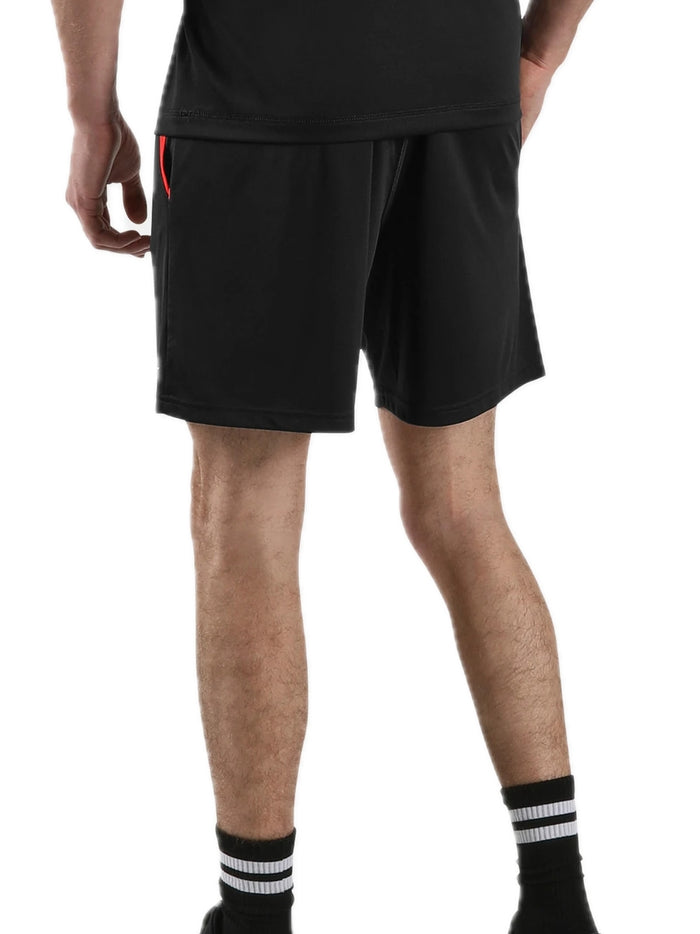 Id Train Blocked Knit Shorts - Black-2