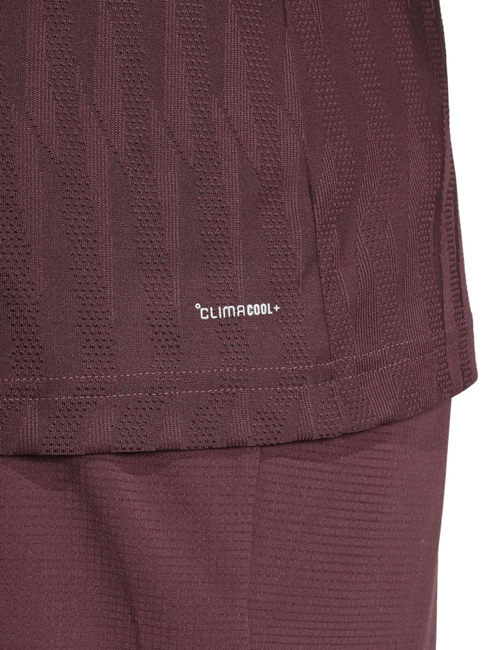 T-Shirt Da Tennis Climacool + Airchill Freelift - Aurora Ruby/Brown-3