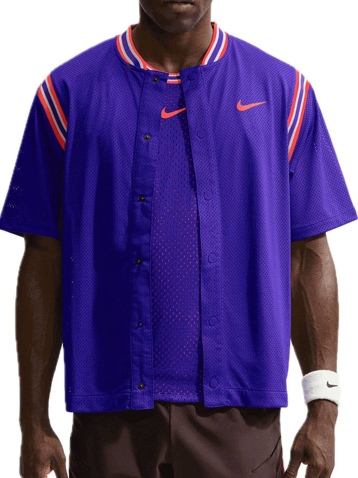 Nike Court Slam Men's Dri-Fit - Dark Concord Birght Crimson-1