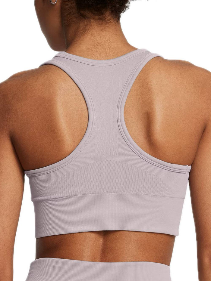 Vanish Seamless Mid Bra - Tetra Gray-2