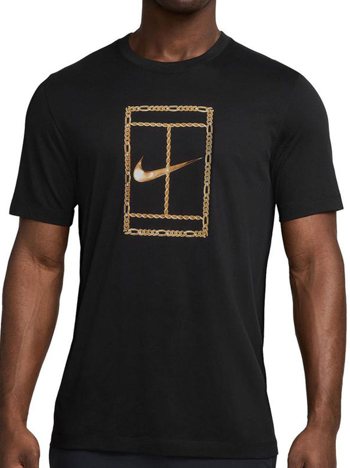 Nikecourt Men's Dri-Fit Tennis T-shirt - Black