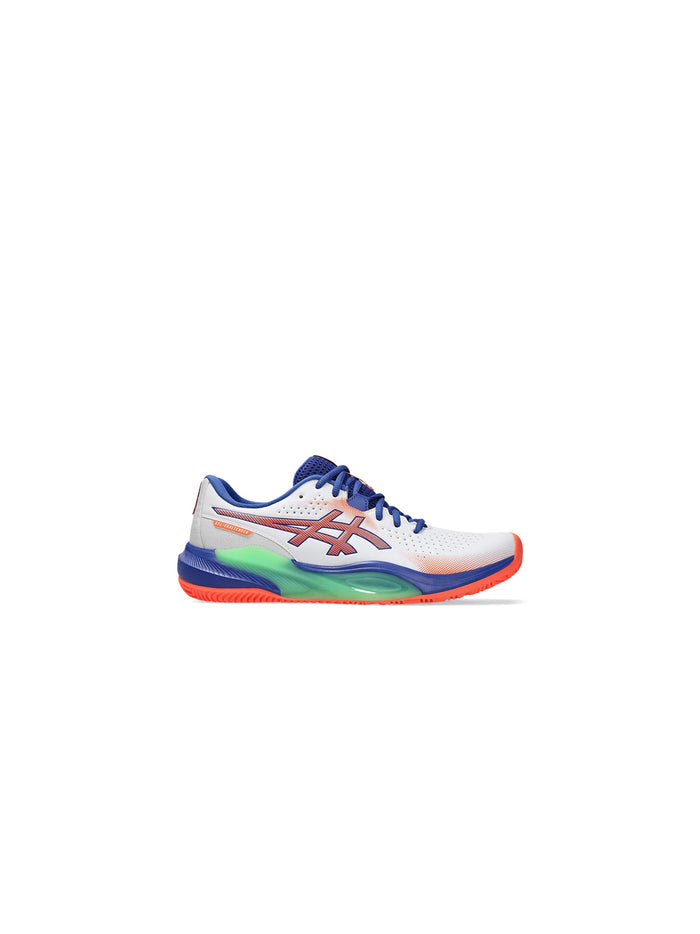 Gel Challenger 15 Padel - White Vivid Coral