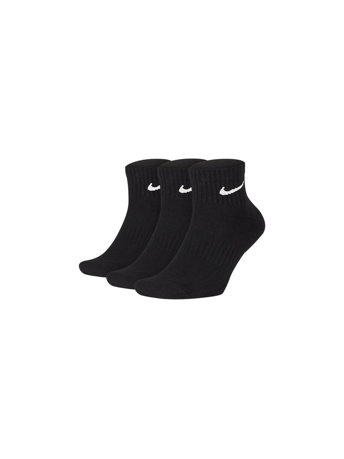 Nike Everyday Cushioned Calze da training alla caviglia (3 paia) - Nero
