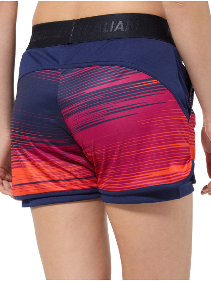 Gradient Lines Ace Short - Blu Cosmo-2