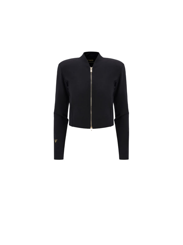 Mch Fcf Wmn Era Milo Fzip Sweat - Black-3
