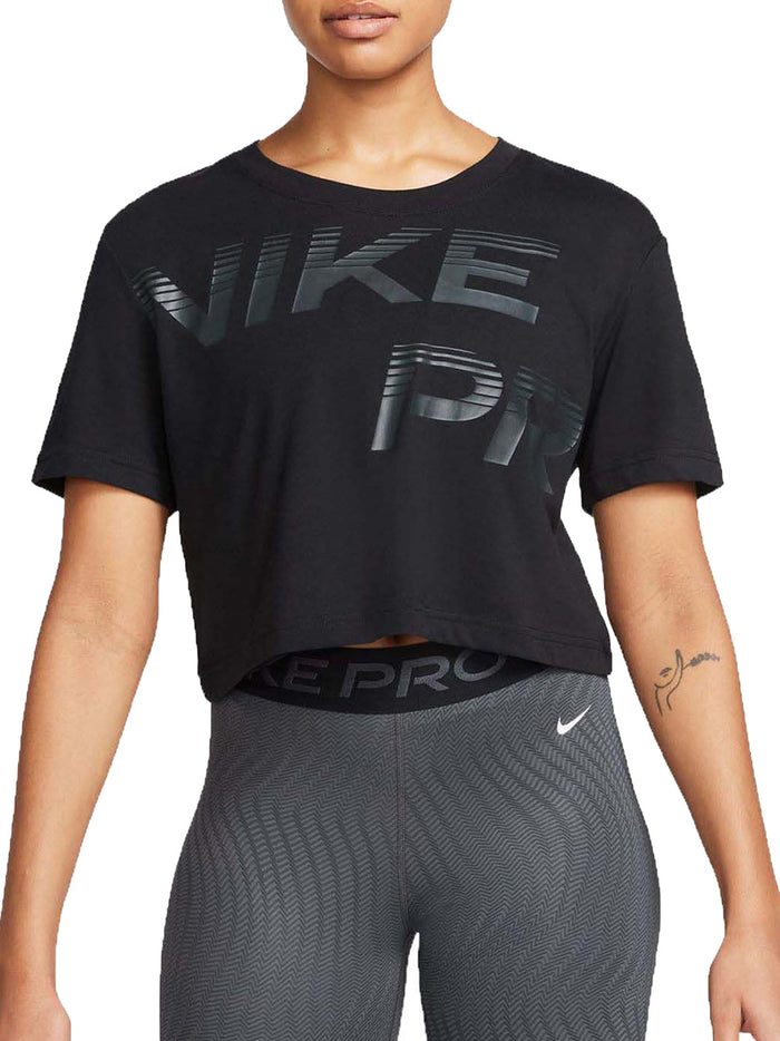 Nike Pro Women's Dri-Fit Graphic - Black-1
