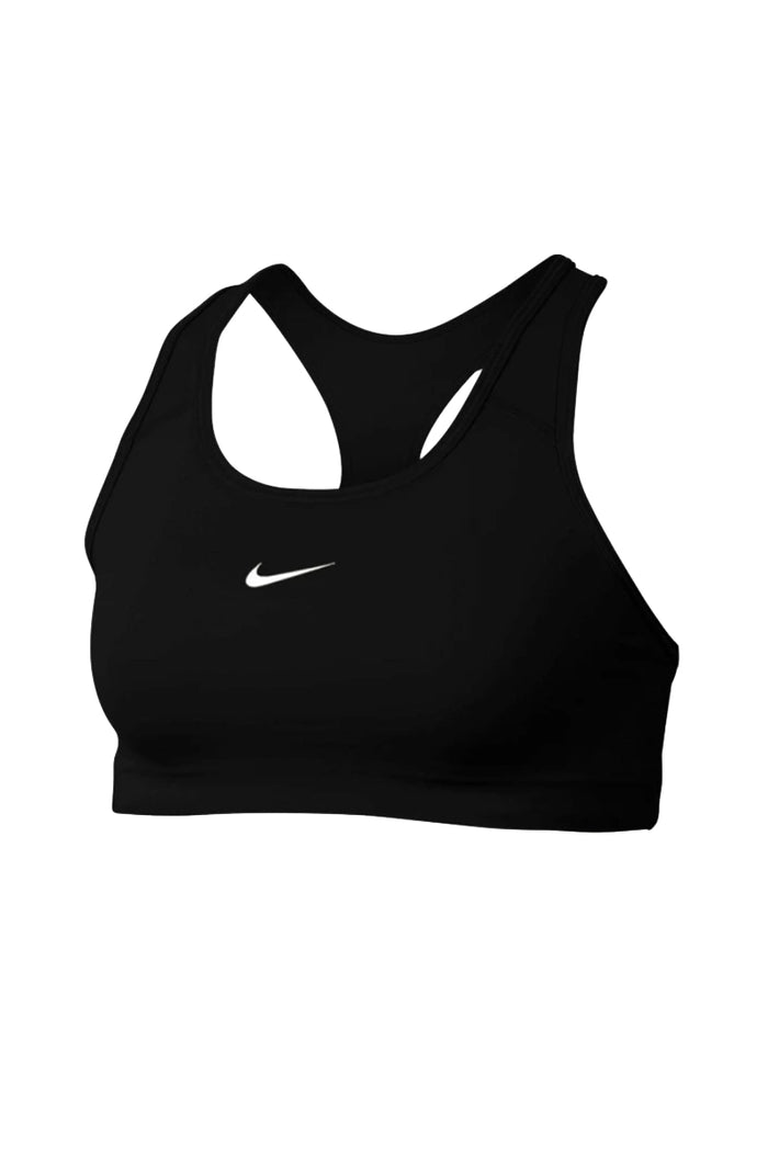 Nike Dri-Fit Swoosh Women's Medium Suport - Nero/Bianco